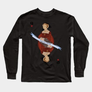 Queen Jane Seymour card 02 Long Sleeve T-Shirt